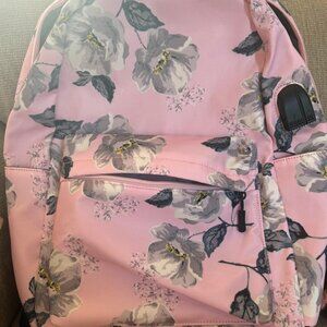 Pink backpack